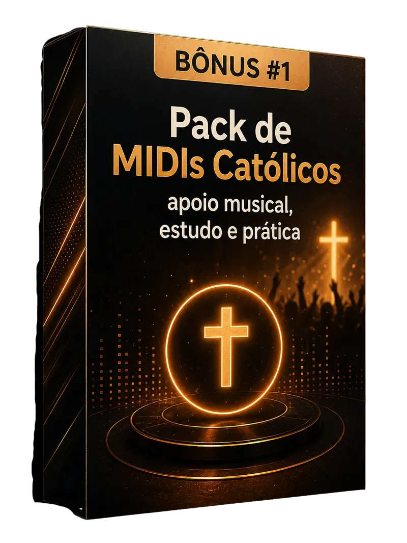 Mockup Pack de MIDIs Católicos de Bônus
