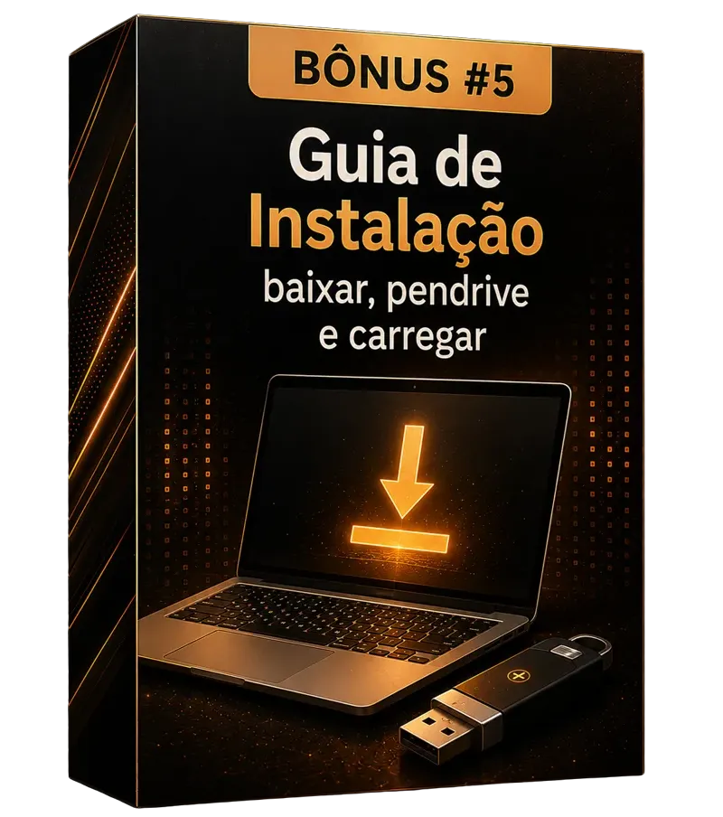 Mockup Guia de Instalação